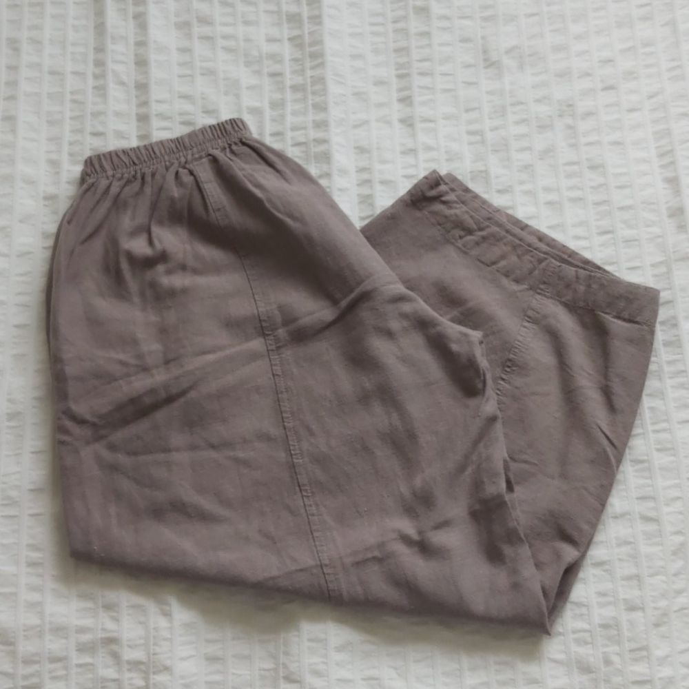 Vintage wide leg summer pants